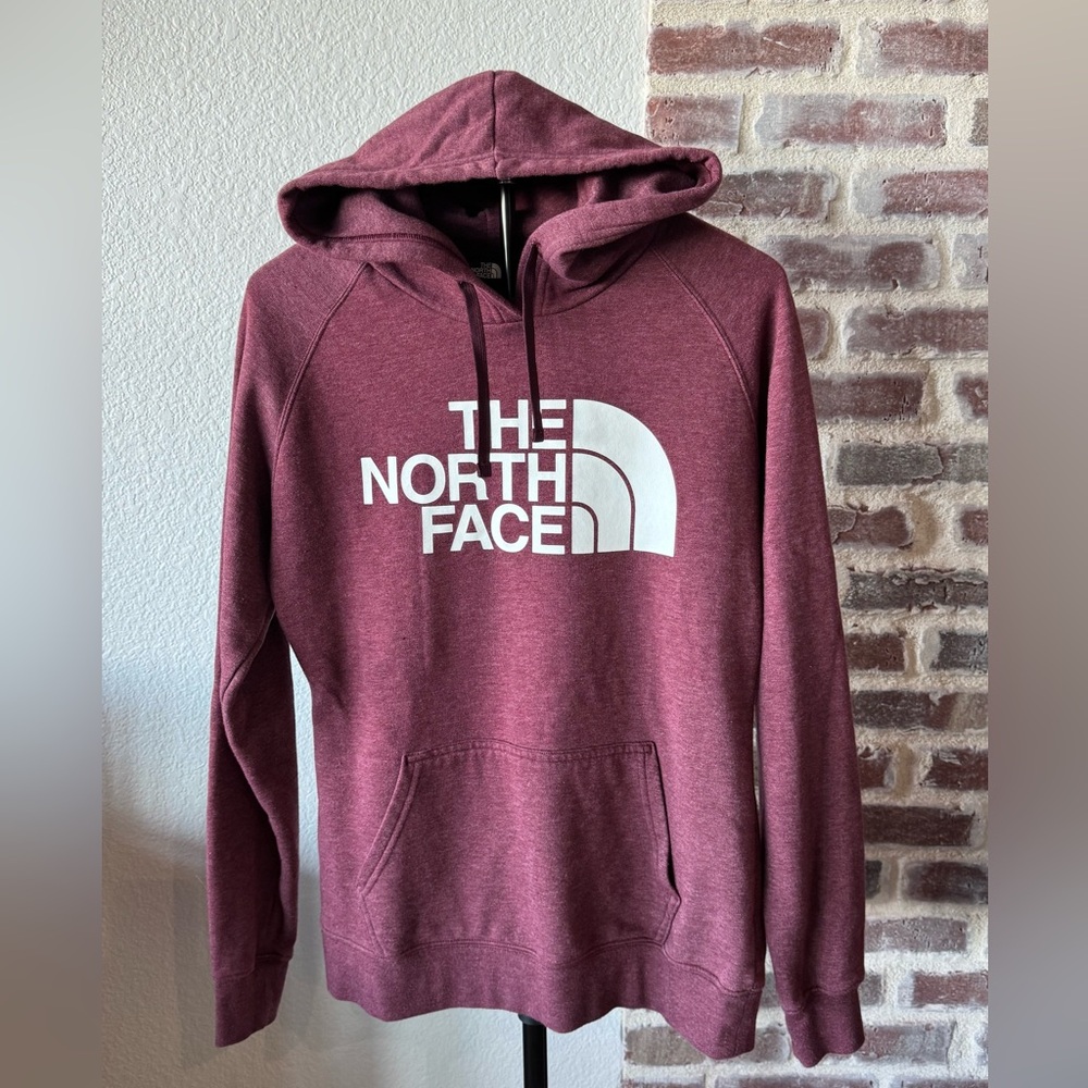 The North Face Women’s Maroon Logo Hoodie Size Medium M